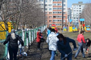 Общегородской апрельский субботник